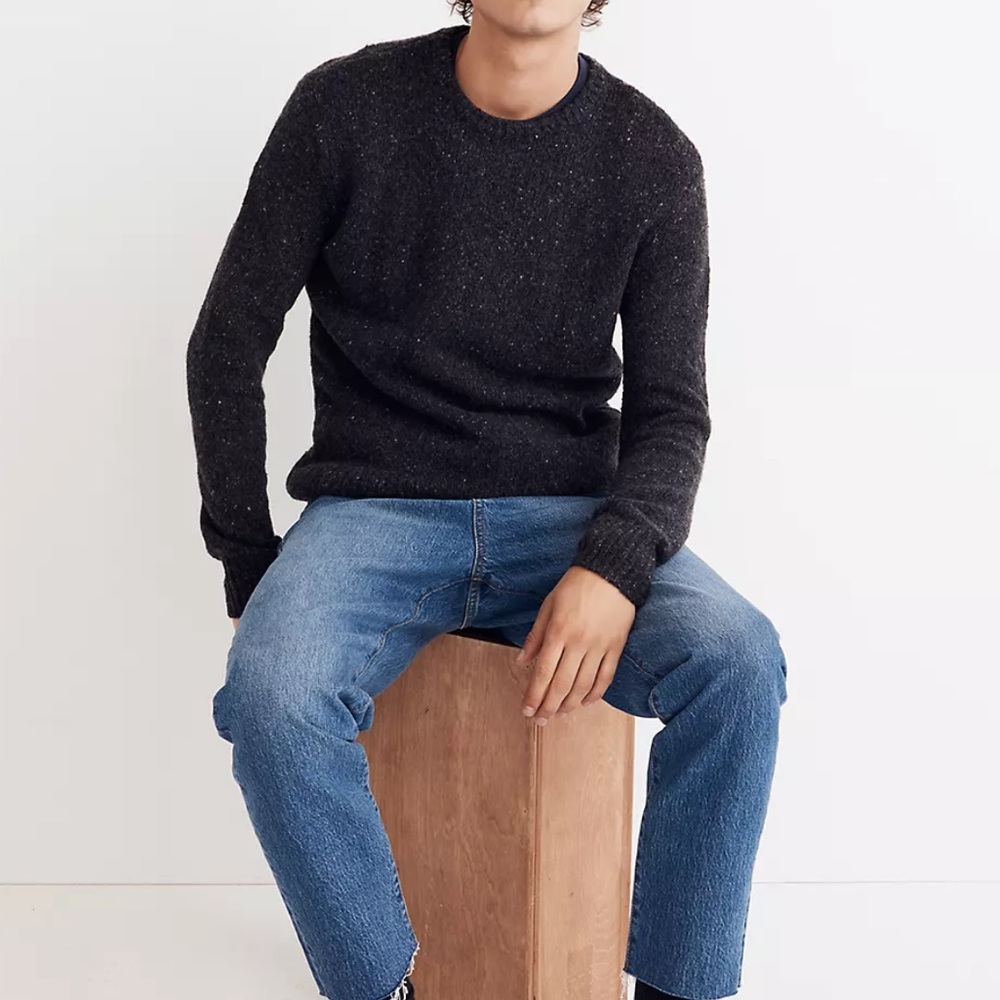 New Madewell Wool & Alpaca Crewneck Sweater in size Medium